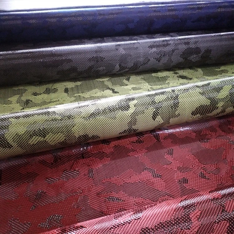 Kain Serat Karbon Camo